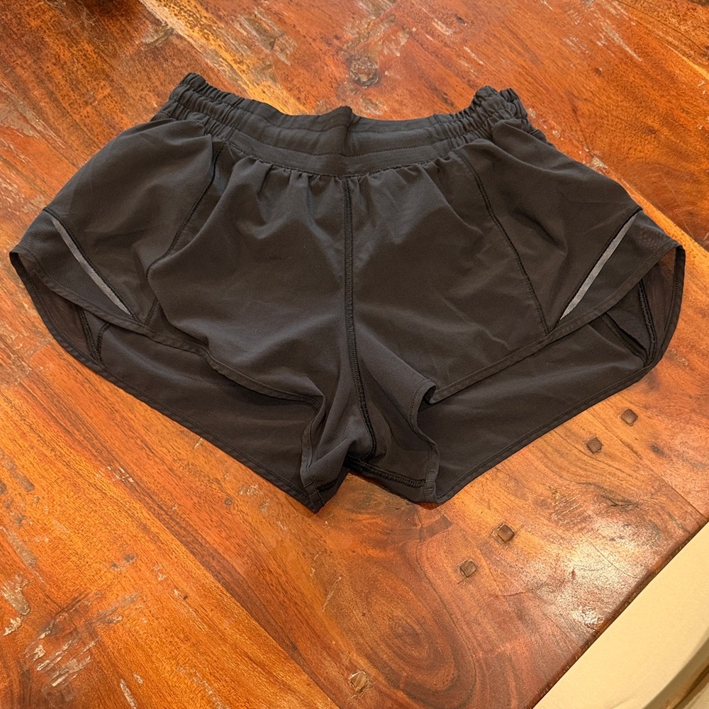 2.5” Black Women's Lululemon Athletic Shorts